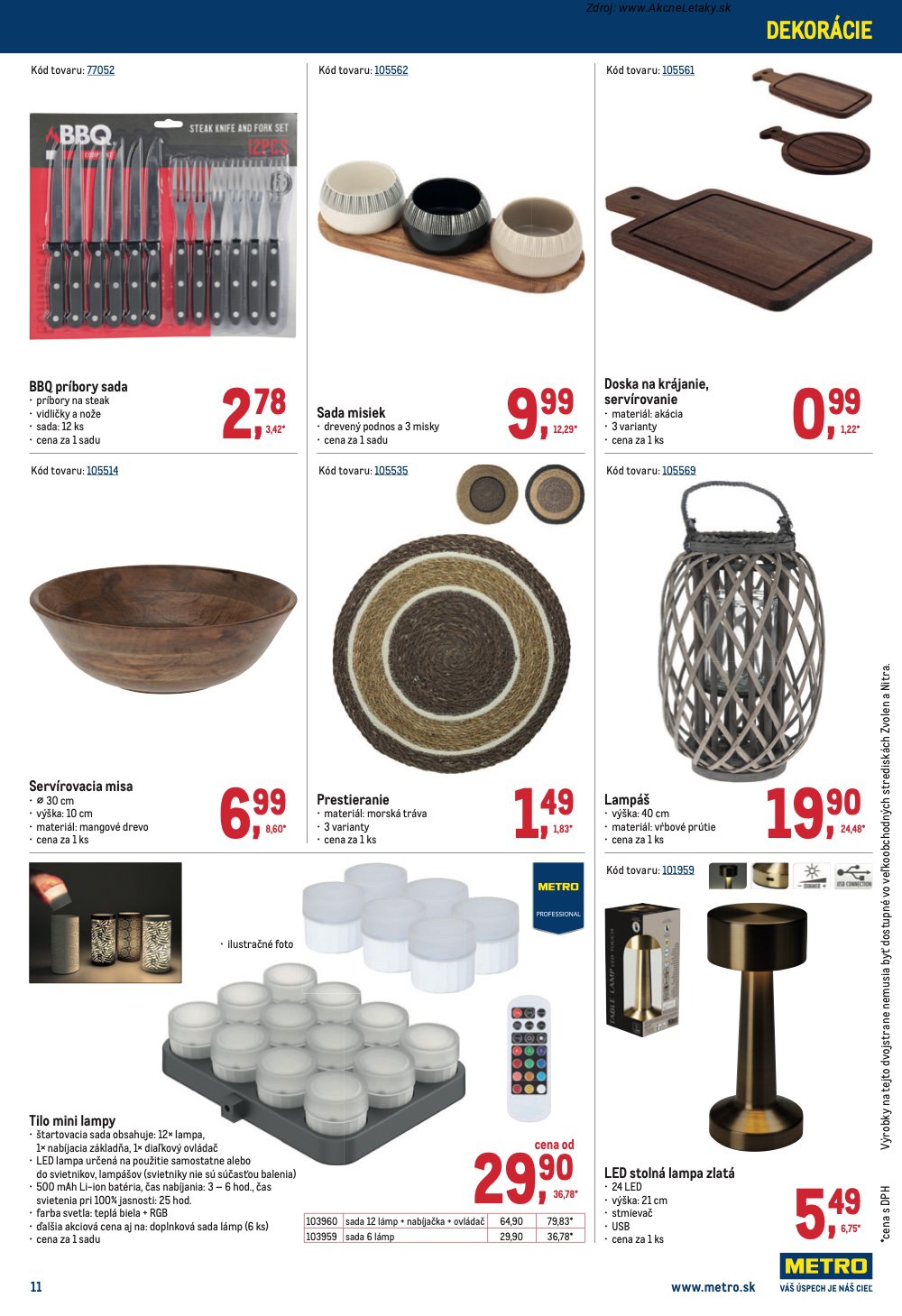Leták METRO (8. 4. - 5. 5. 2026) - strana 11 z 14
