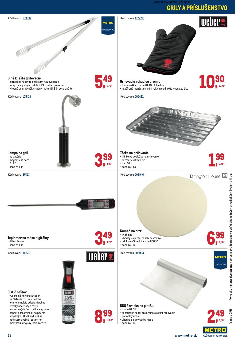 Leták METRO (8. 4. - 5. 5. 2026) - strana 13 z 14