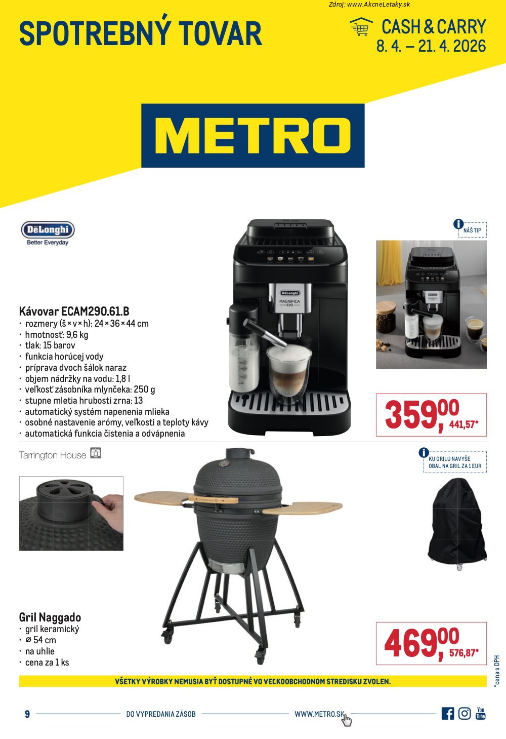 Leták METRO - strana 1