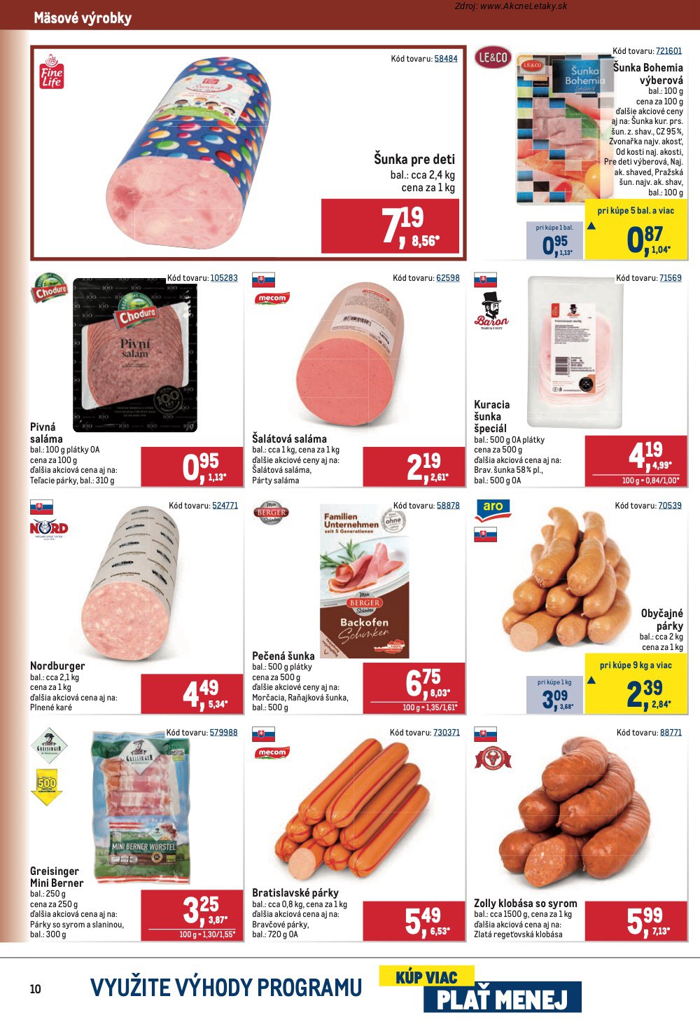 Leták METRO - strana 10