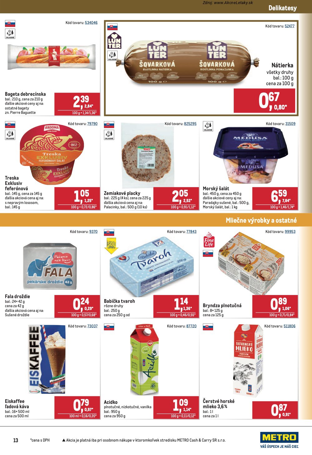 Leták METRO - strana 13
