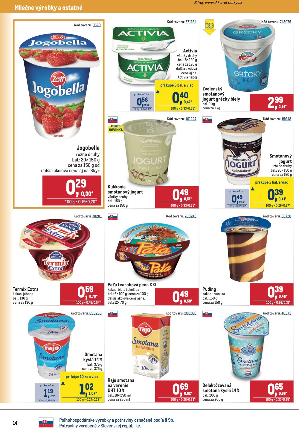 Leták METRO (8. 4. - 21. 4. 2026) - strana 14 z 40