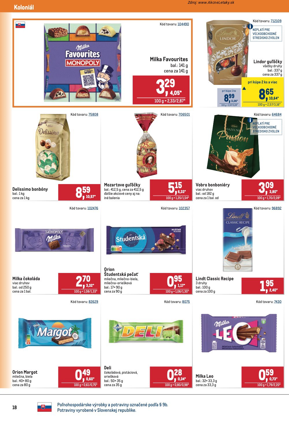 Leták METRO (8. 4. - 21. 4. 2026) - strana 18 z 40