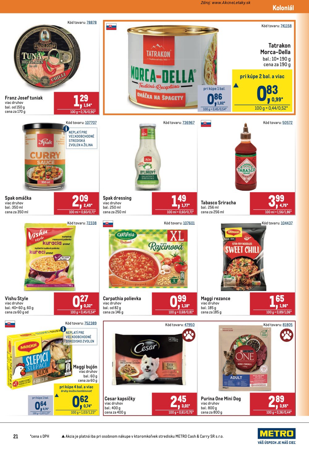 Leták METRO (8. 4. - 21. 4. 2026) - strana 21 z 40
