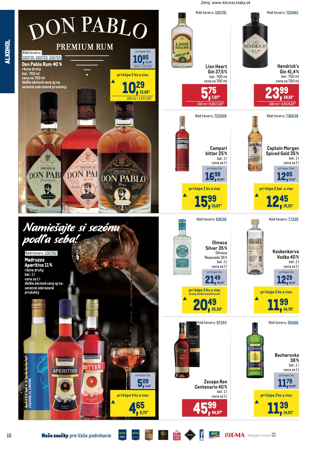Leták METRO (22. 4. - 19. 5. 2026) - strana 10 z 13