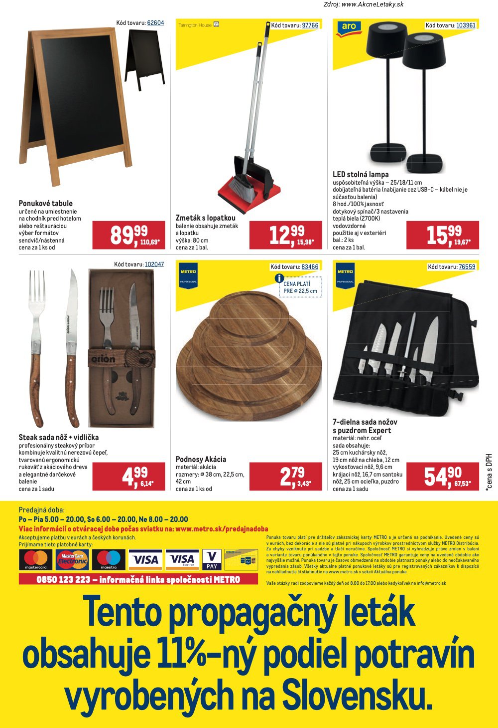 Leták METRO (22. 4. - 19. 5. 2026) - strana 13 z 13