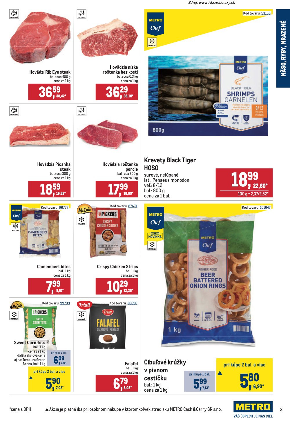 Leták METRO (22. 4. - 19. 5. 2026) - strana 3 z 13