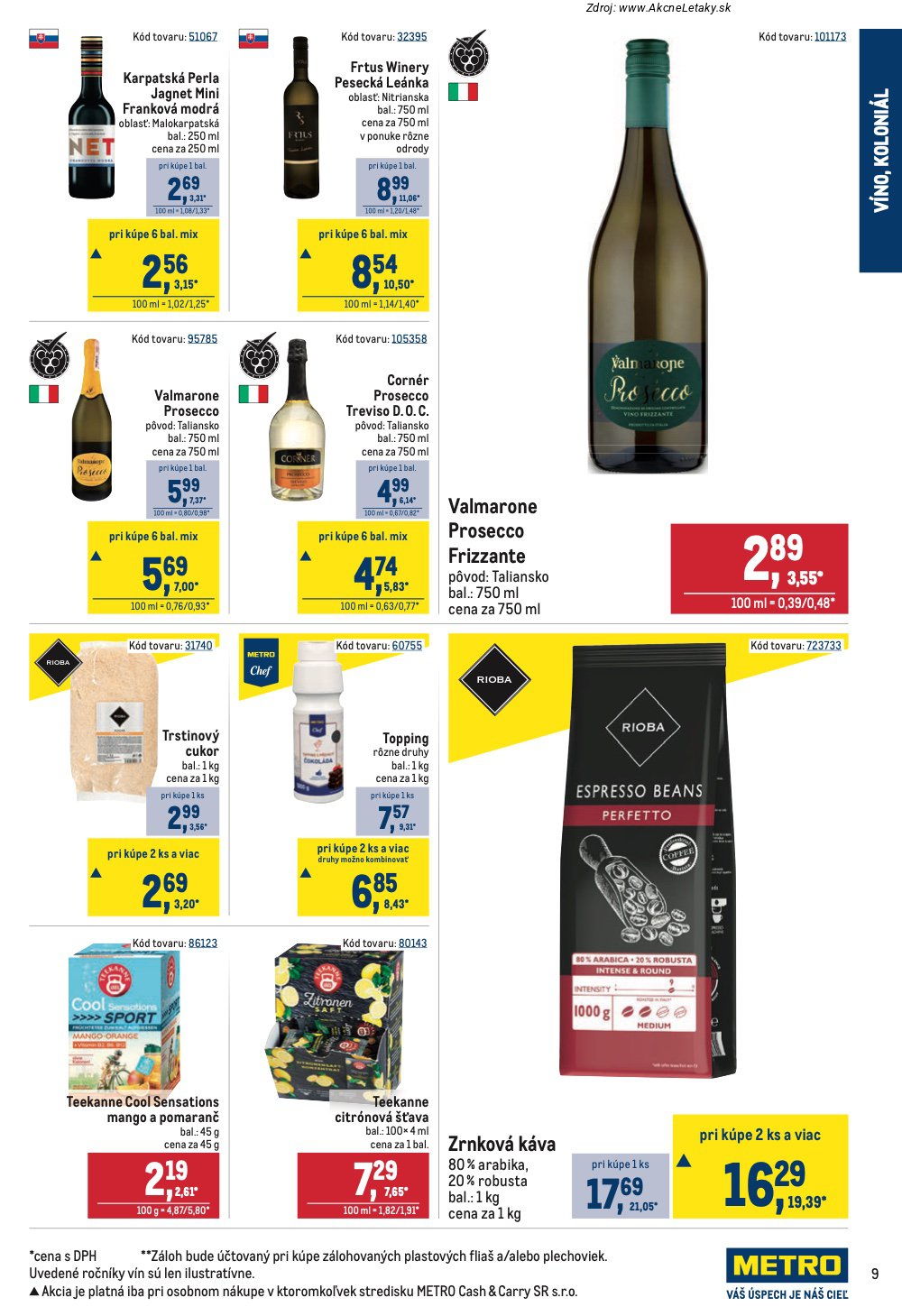 Leták METRO (22. 4. - 19. 5. 2026) - strana 9 z 13