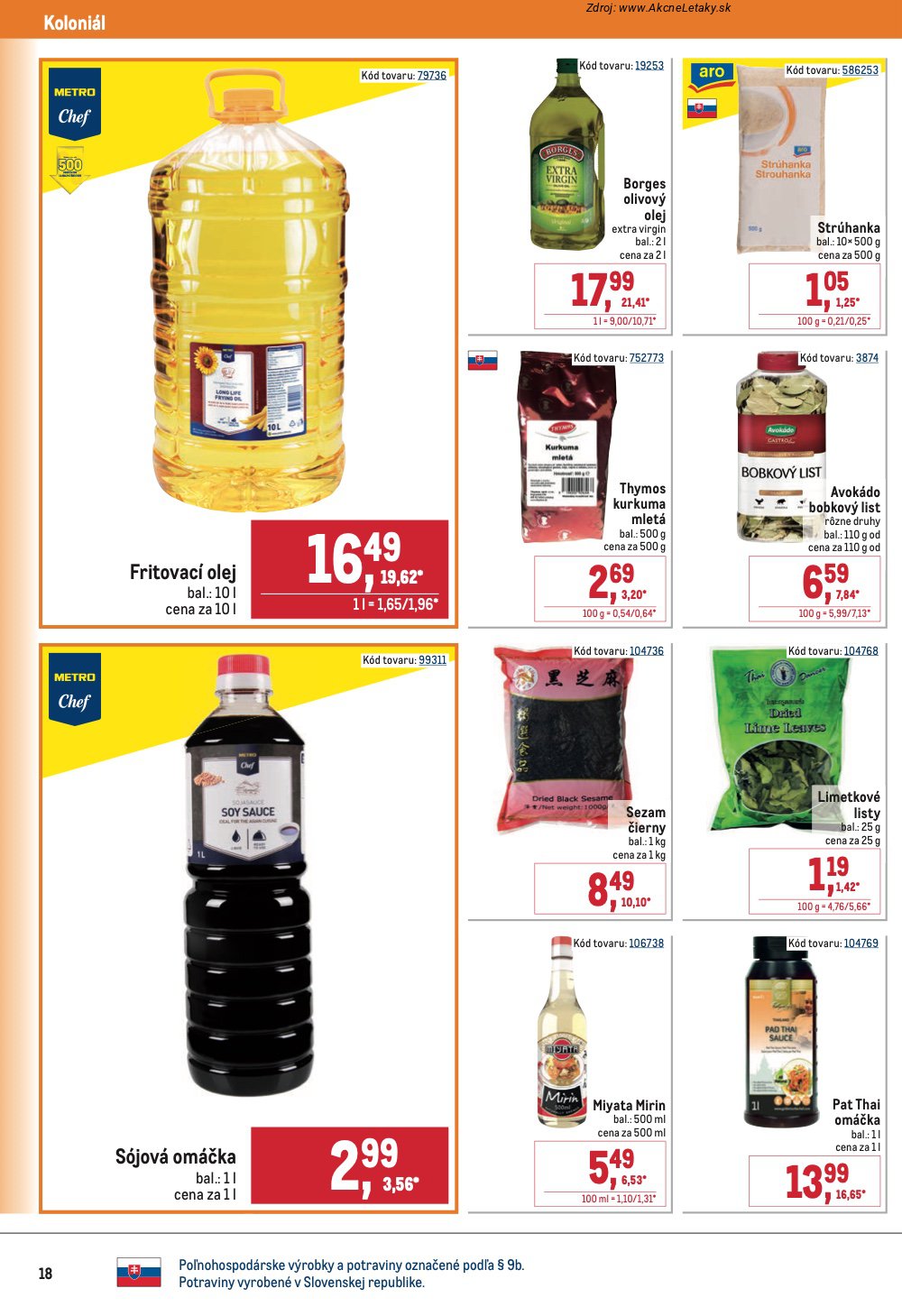 Leták METRO (22. 4. - 19. 5. 2026) - strana 18 z 32