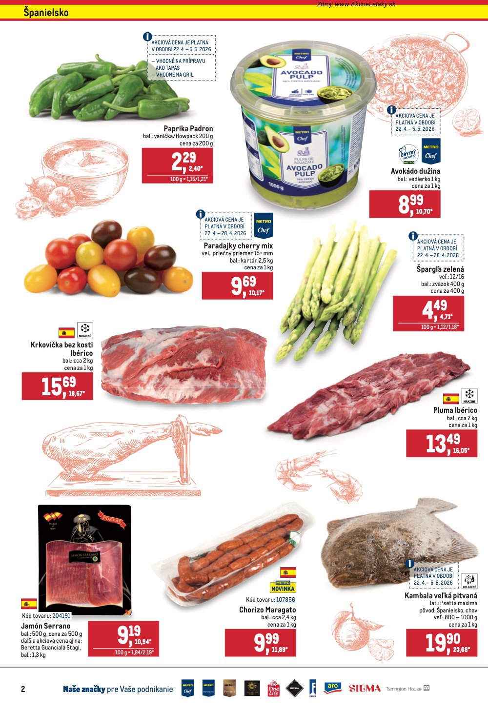 Leták METRO (22. 4. - 19. 5. 2026) - strana 2 z 32