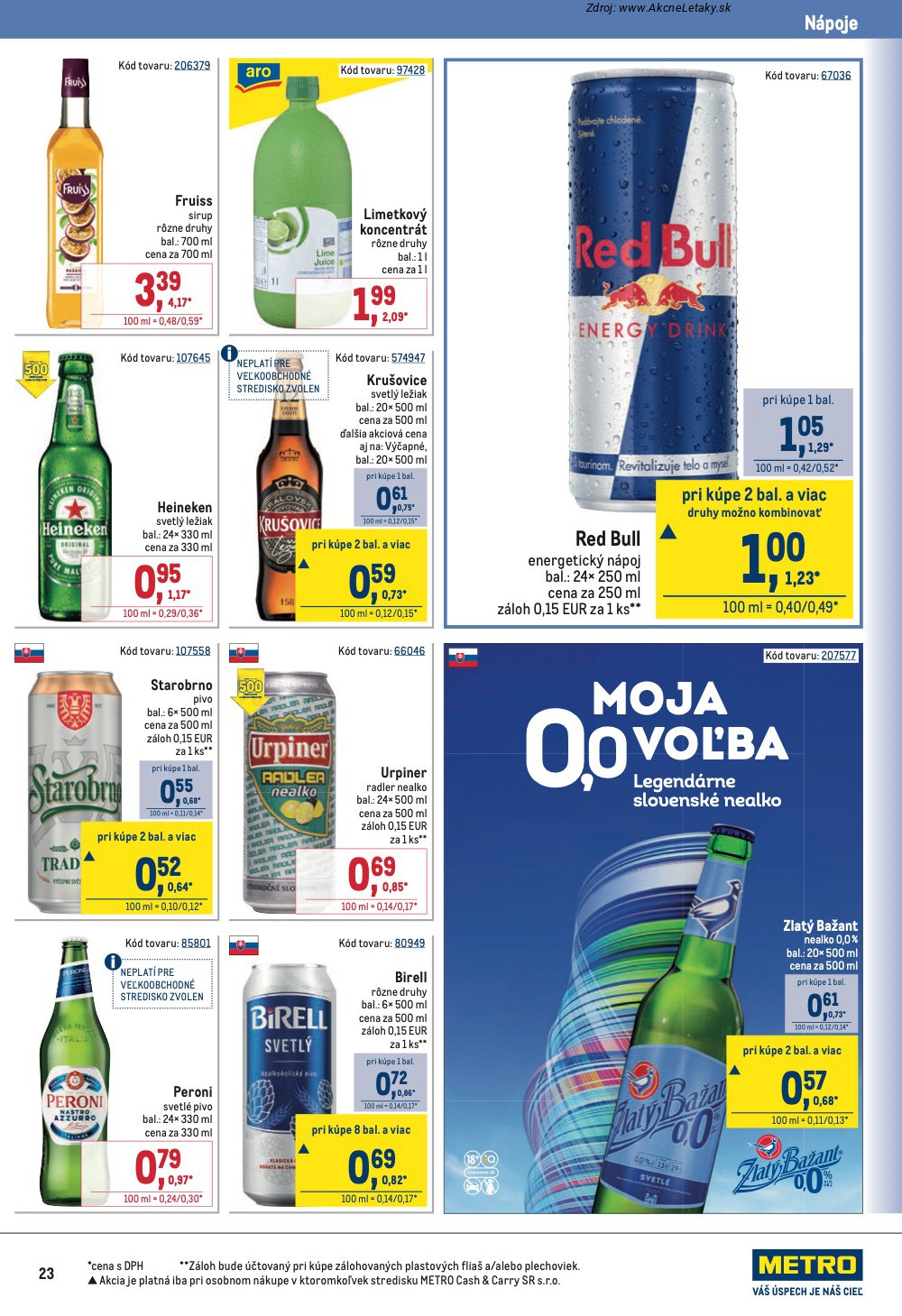 Leták METRO - strana 23