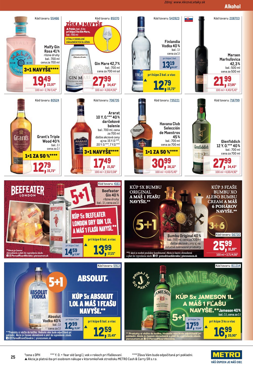 Leták METRO (22. 4. - 19. 5. 2026) - strana 25 z 32