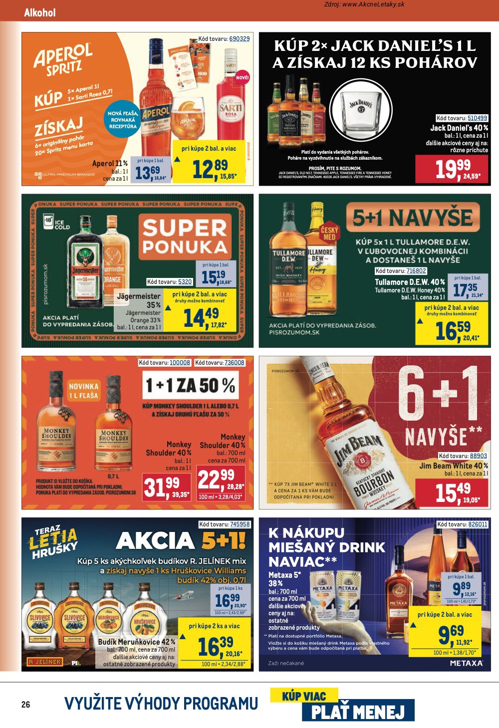 Leták METRO (22. 4. - 19. 5. 2026) - strana 26 z 32