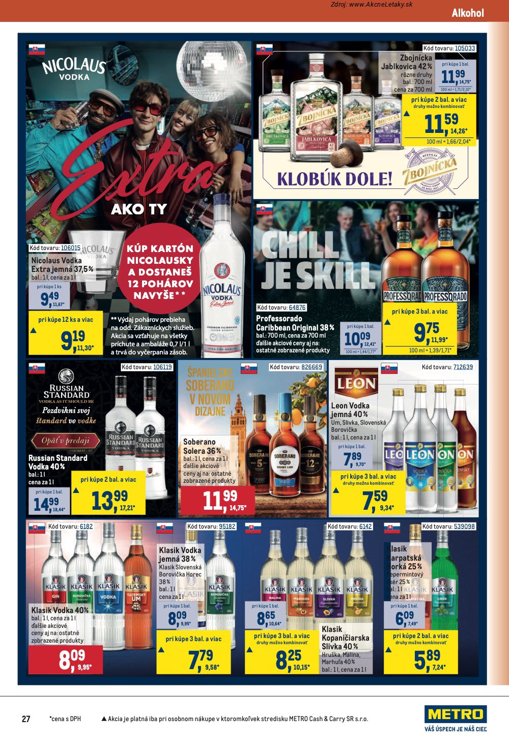 Leták METRO (22. 4. - 19. 5. 2026) - strana 27 z 32