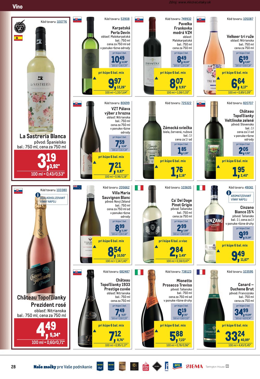 Leták METRO (22. 4. - 19. 5. 2026) - strana 28 z 32