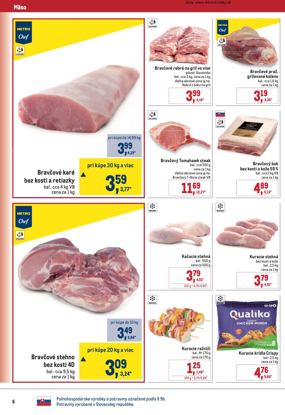 Leták METRO (22. 4. - 19. 5. 2026) - strana 6 z 32