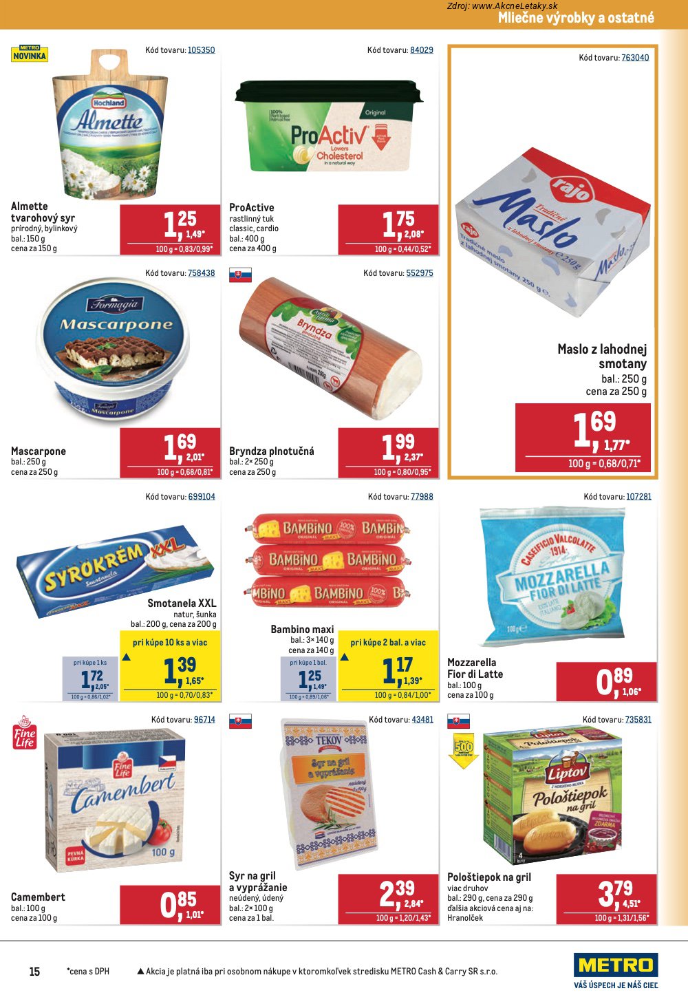 Leták METRO (22. 4. - 5. 5. 2026) - strana 15 z 40