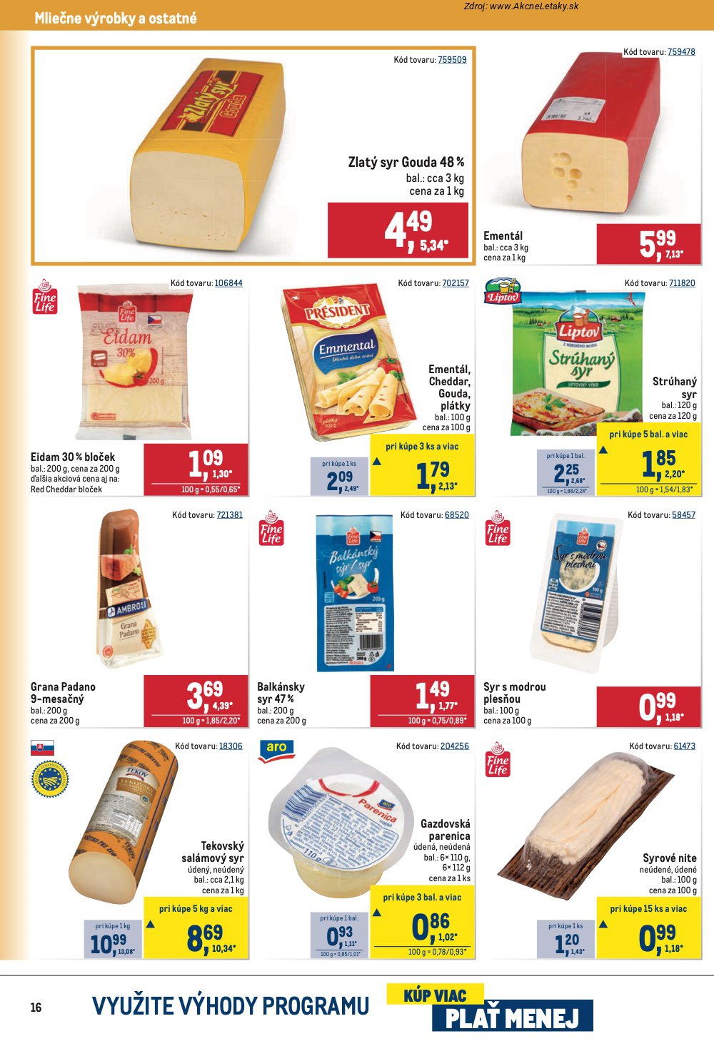 Leták METRO (22. 4. - 5. 5. 2026) - strana 16 z 40