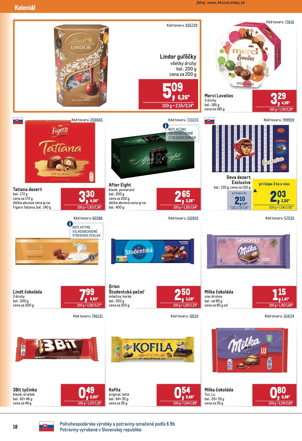 Leták METRO (22. 4. - 5. 5. 2026) - strana 18 z 40