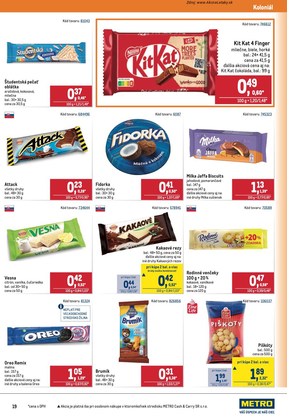 Leták METRO (22. 4. - 5. 5. 2026) - strana 19 z 40