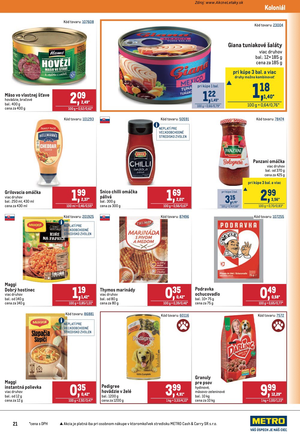 Leták METRO (22. 4. - 5. 5. 2026) - strana 21 z 40