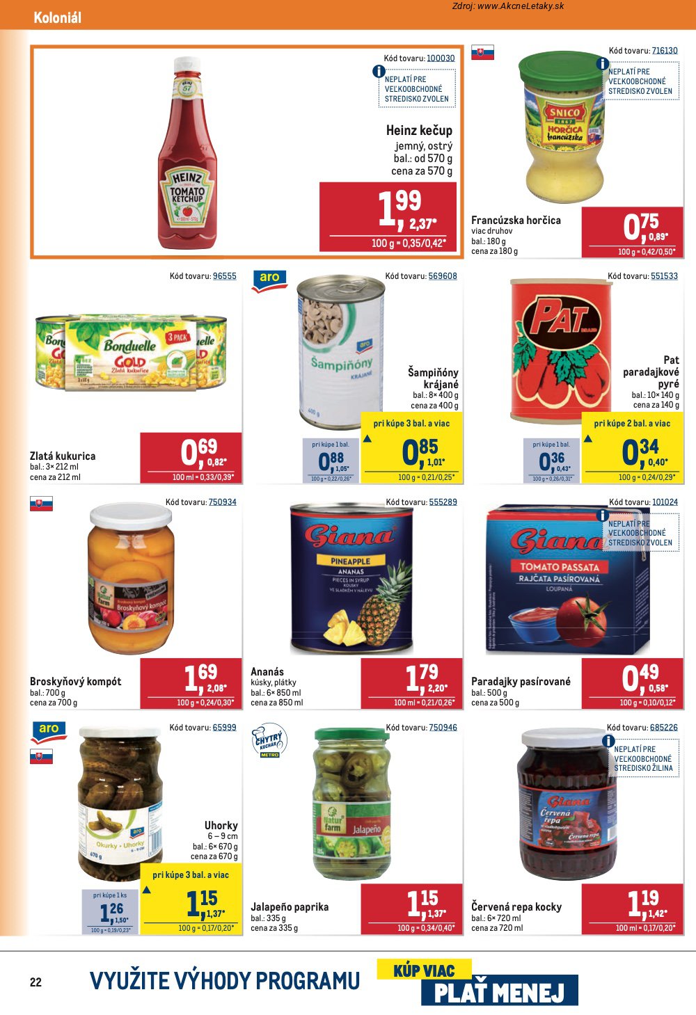 Leták METRO (22. 4. - 5. 5. 2026) - strana 22 z 40