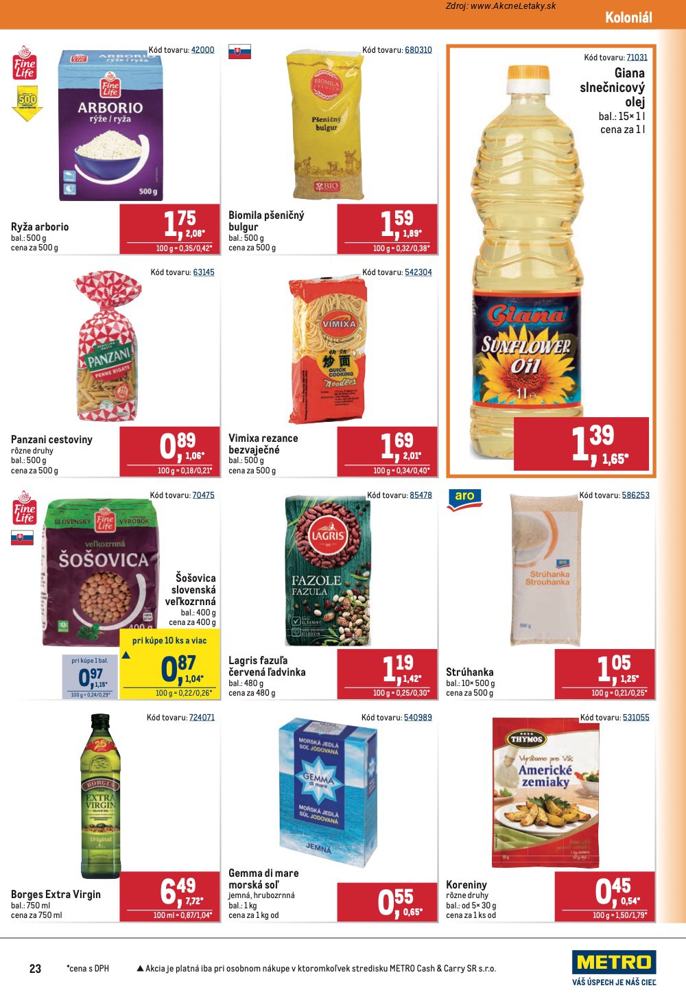 Leták METRO (22. 4. - 5. 5. 2026) - strana 23 z 40