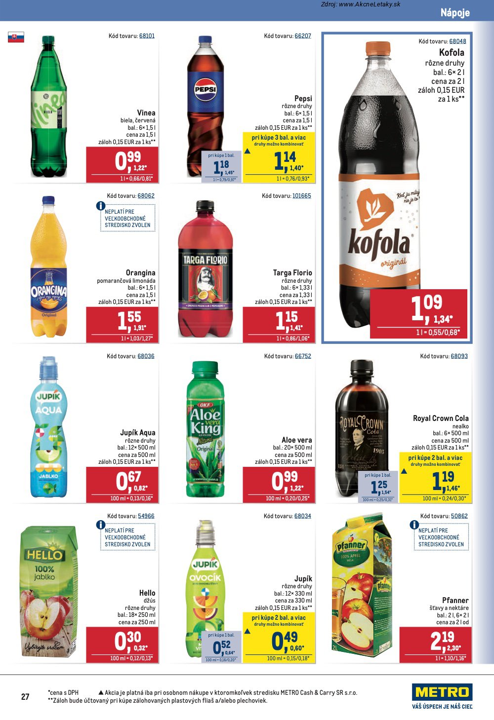 Leták METRO (22. 4. - 5. 5. 2026) - strana 27 z 40