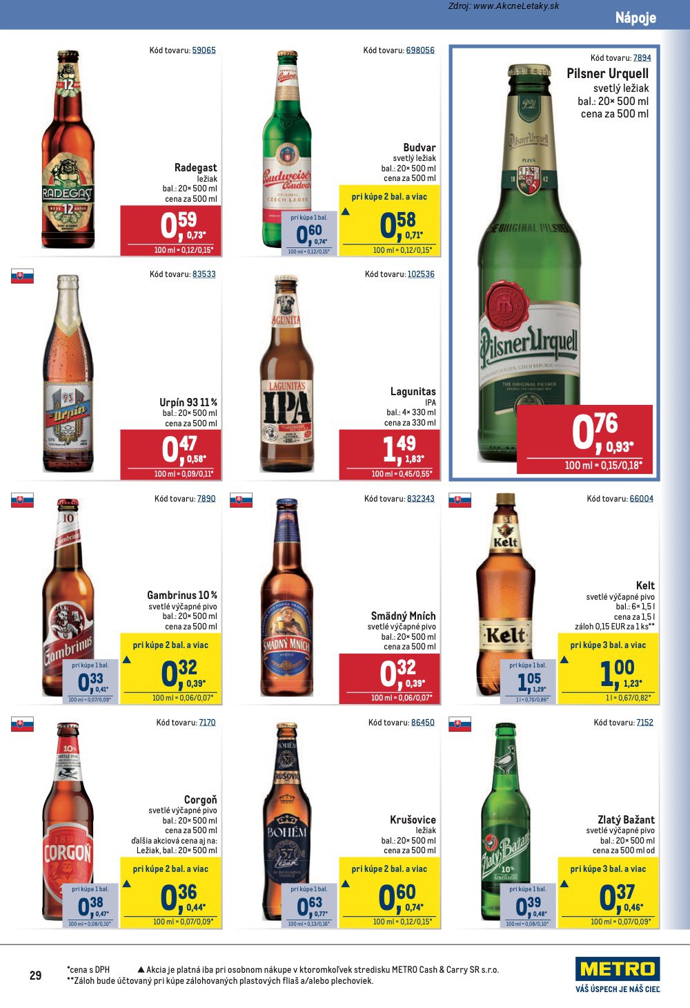 Leták METRO (22. 4. - 5. 5. 2026) - strana 29 z 40