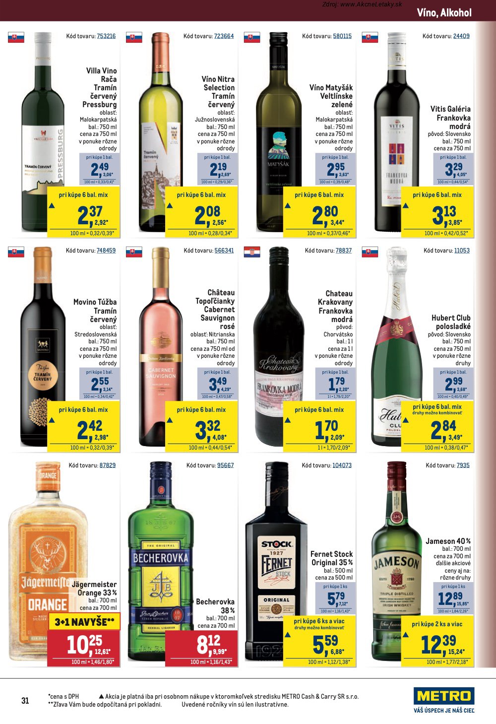 Leták METRO (22. 4. - 5. 5. 2026) - strana 31 z 40