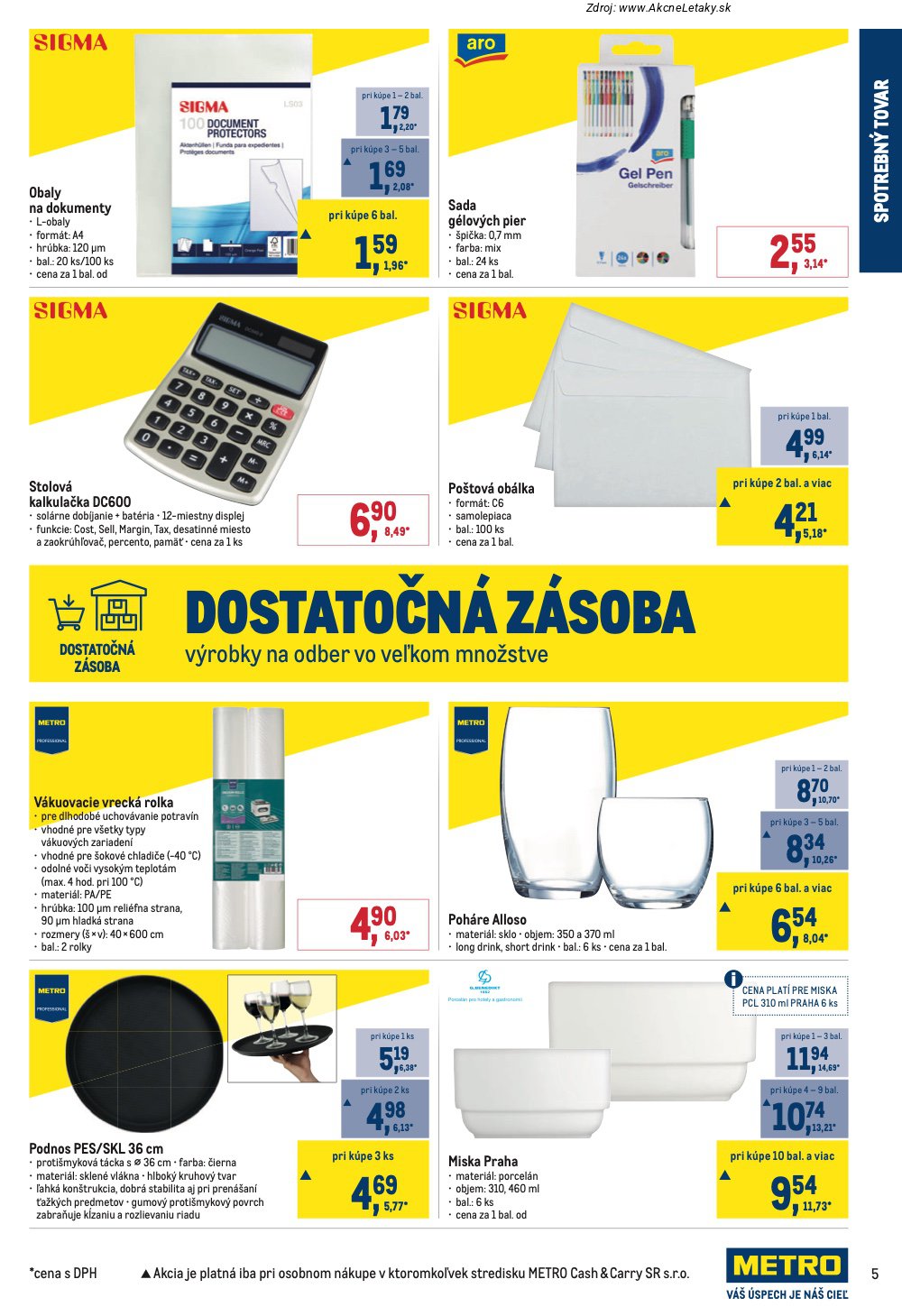 Leták METRO (6. 5. - 19. 5. 2026) - strana 5 z 6