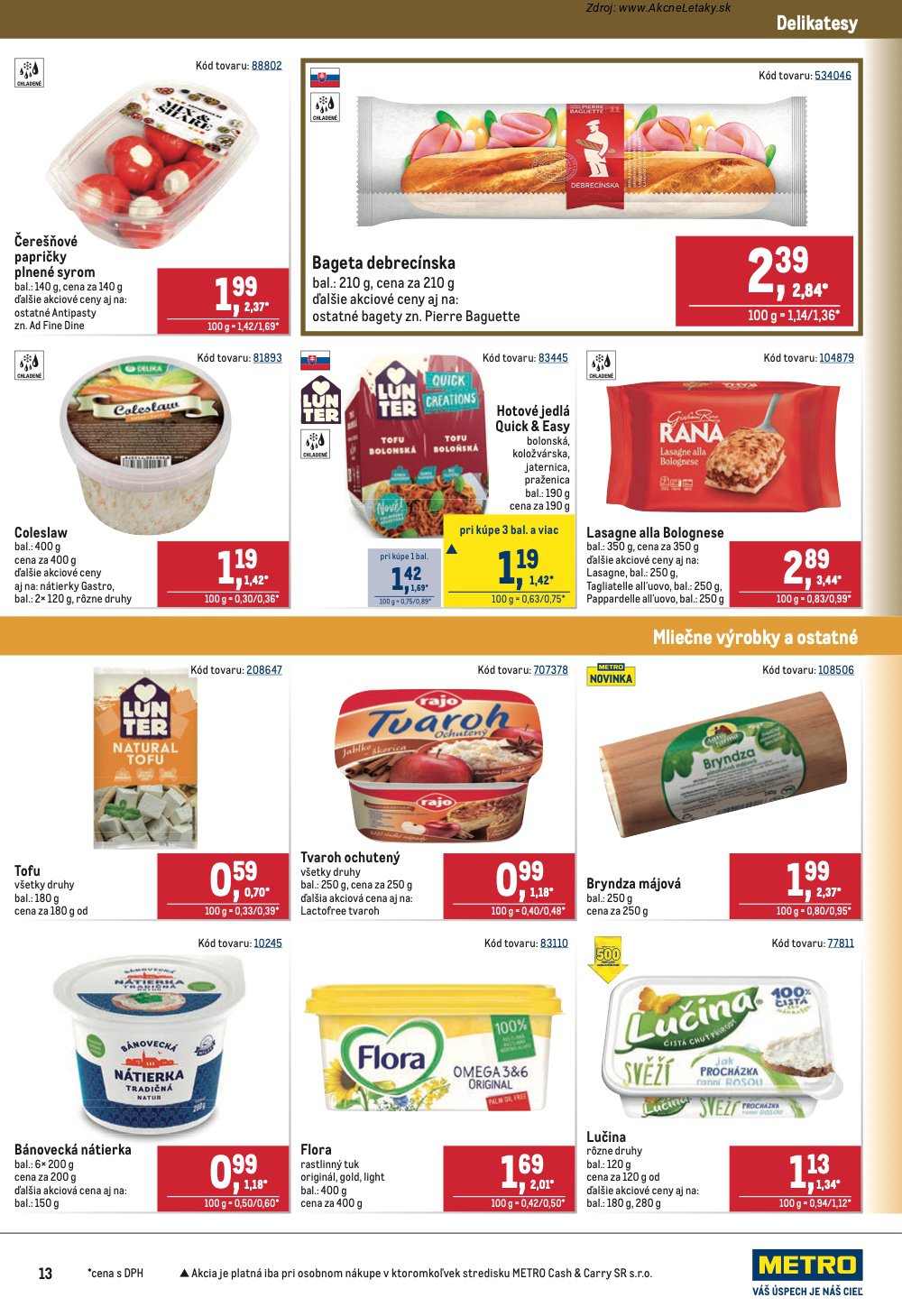 Leták METRO (6. 5. - 19. 5. 2026) - strana 13 z 40