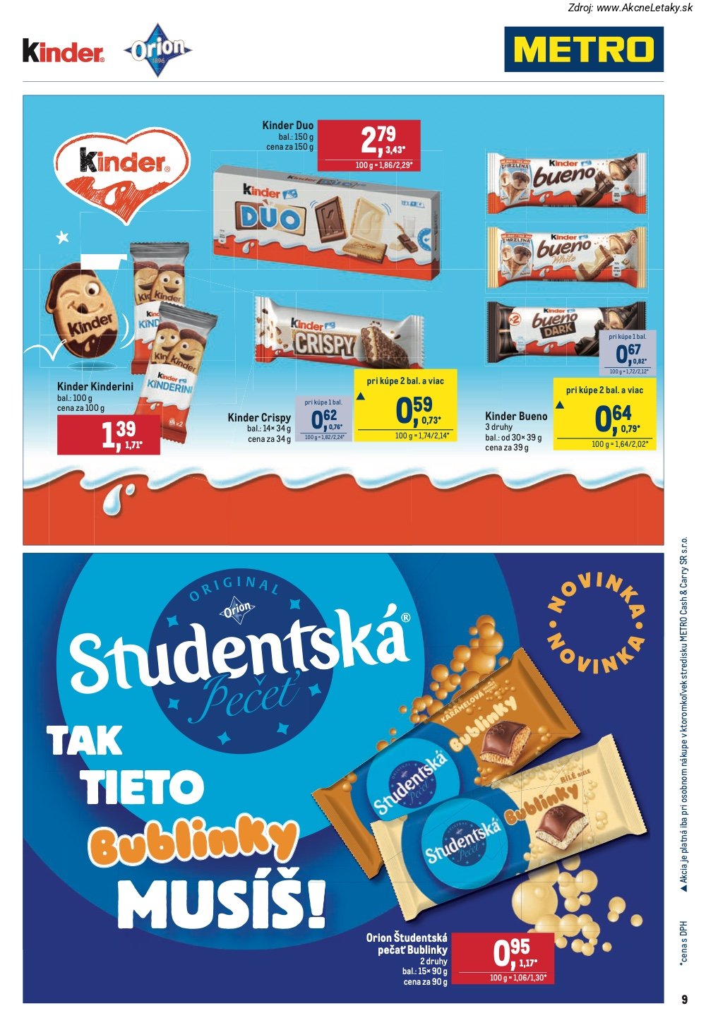 Leták METRO (20. 5. - 16. 6. 2026) - strana 9 z 40