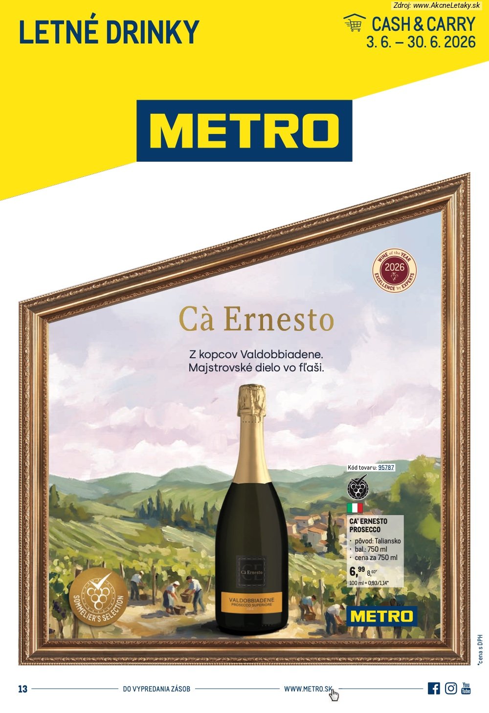 Leták METRO (3. 6. - 30. 6. 2026) - strana 1 z 26