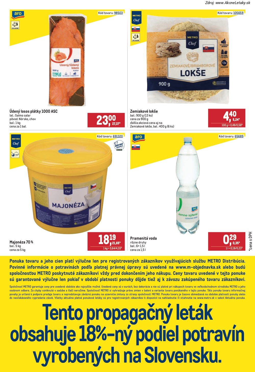Leták METRO (16. 6. - 13. 7. 2026) - strana 8 z 8