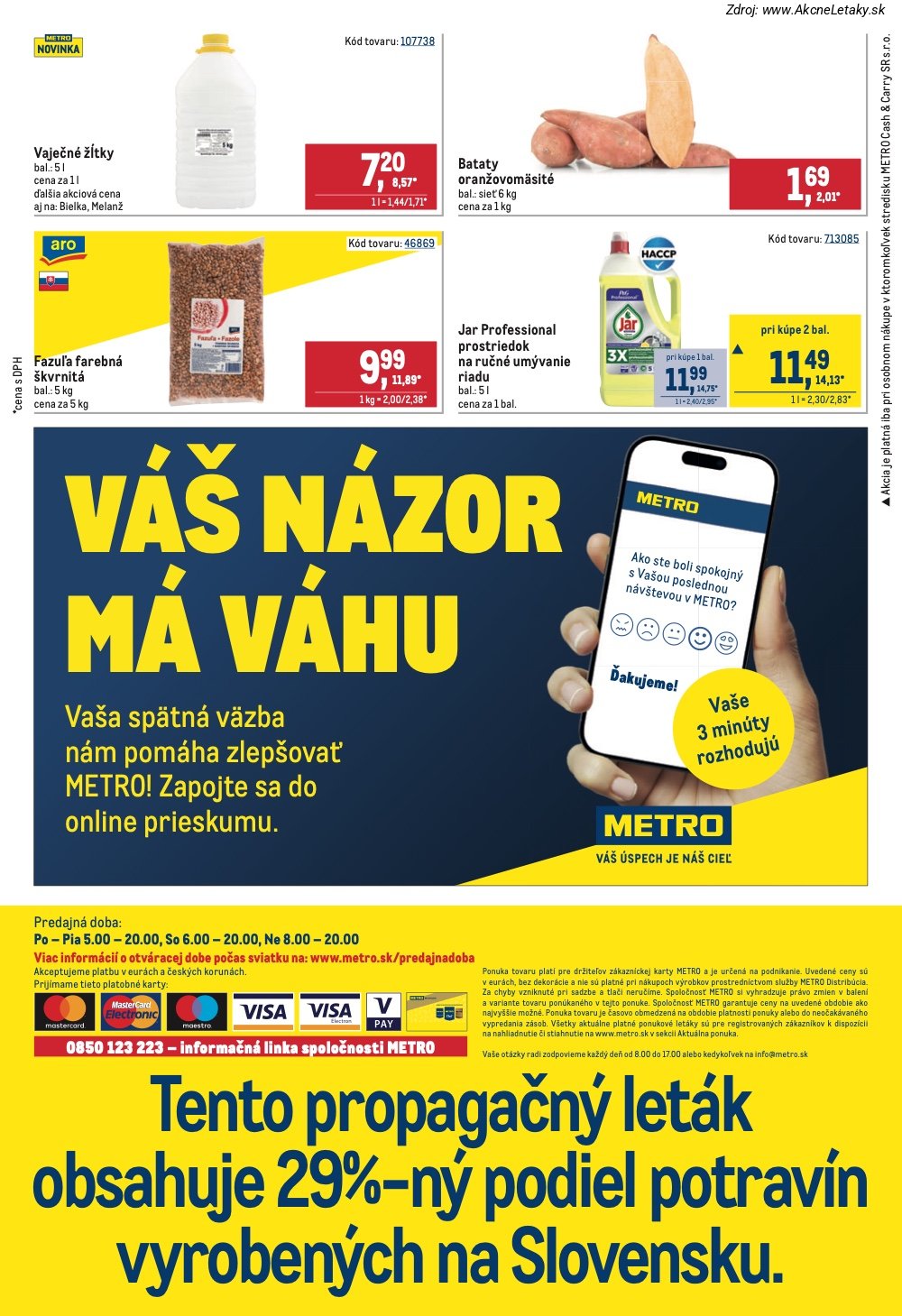 Leták METRO (17. 6. - 14. 7. 2026) - strana 32 z 32
