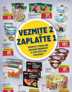 Leták METRO 15. 7. - 28. 7. 2026 Vezmite 2 Zaplaťte 1