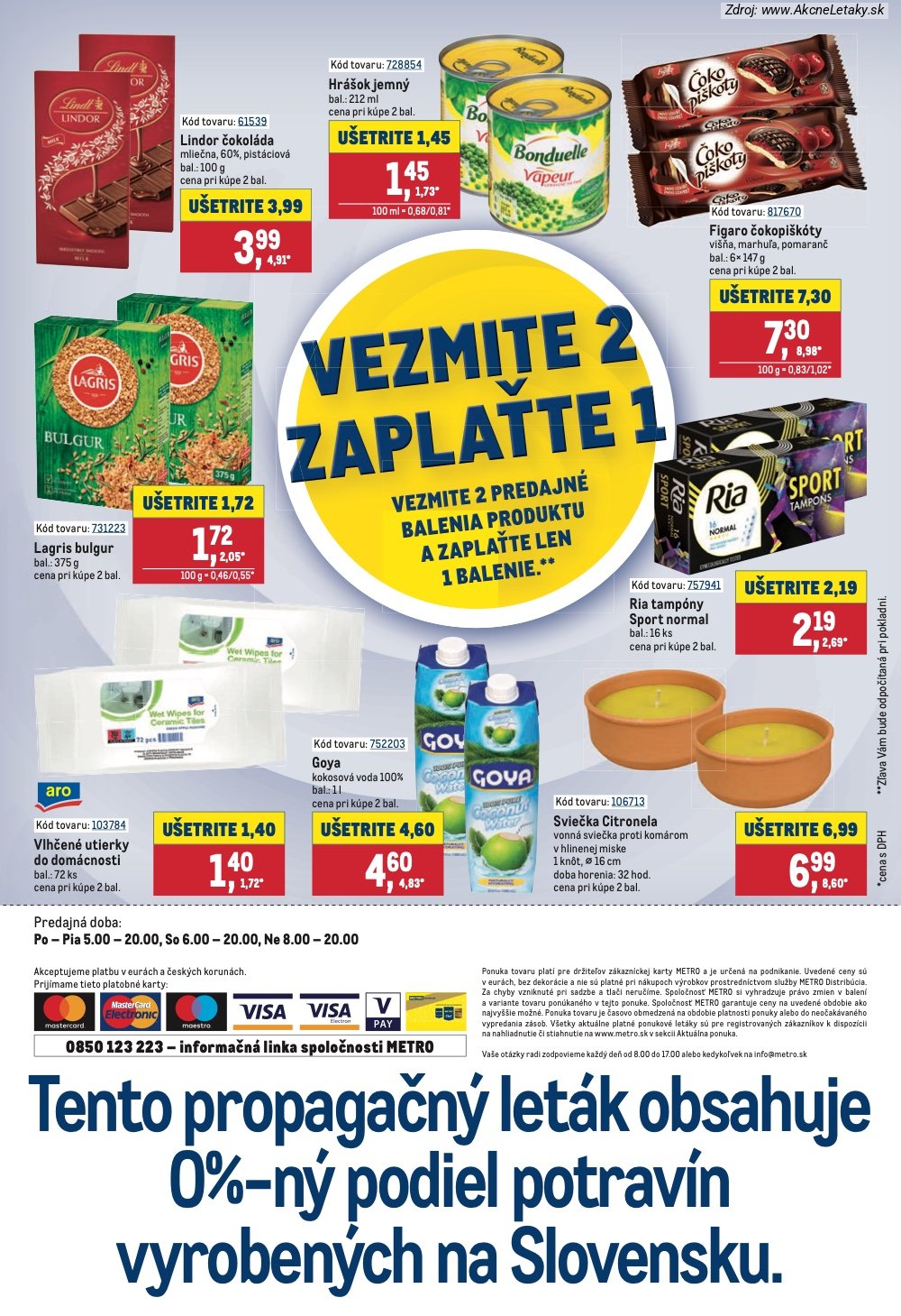 Leták METRO (29. 7. - 11. 8. 2026) - strana 2 z 2