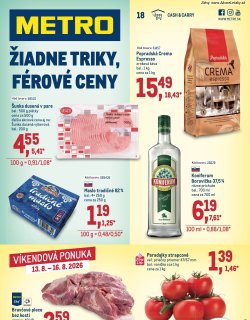Leták METRO 12. 8. - 25. 8. 2026 Maloobchod