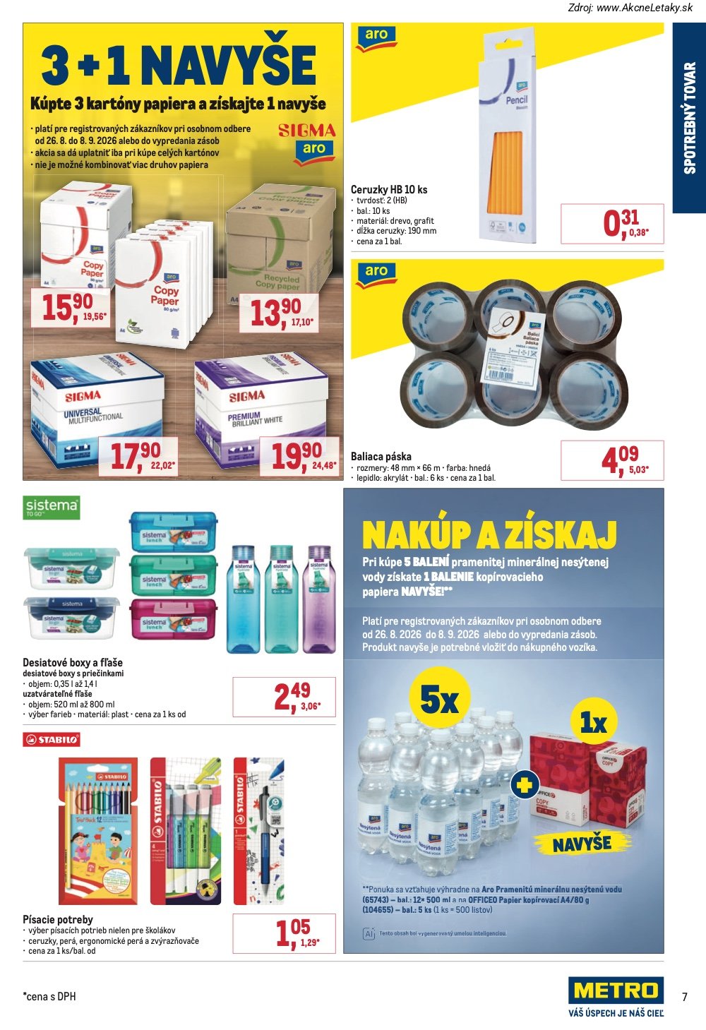 Leták METRO (26. 8. - 8. 9. 2026) - strana 7 z 8
