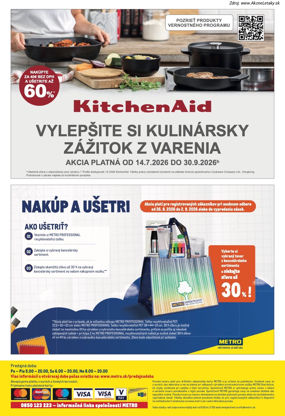 Leták METRO (26. 8. - 8. 9. 2026) - strana 8 z 8