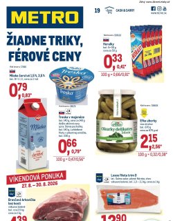 Leták METRO 26. 8. - 8. 9. 2026 Maloobchod