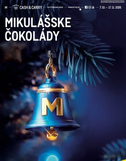 Leták METRO 7. 10. - 20. 10. 2026 Mikulášske Čokolady