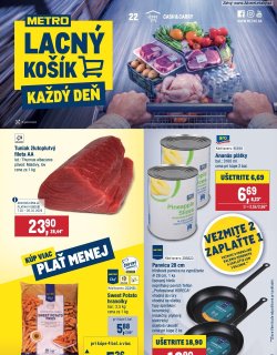 Leták METRO 7. 10. - 20. 10. 2026 Gastronómia