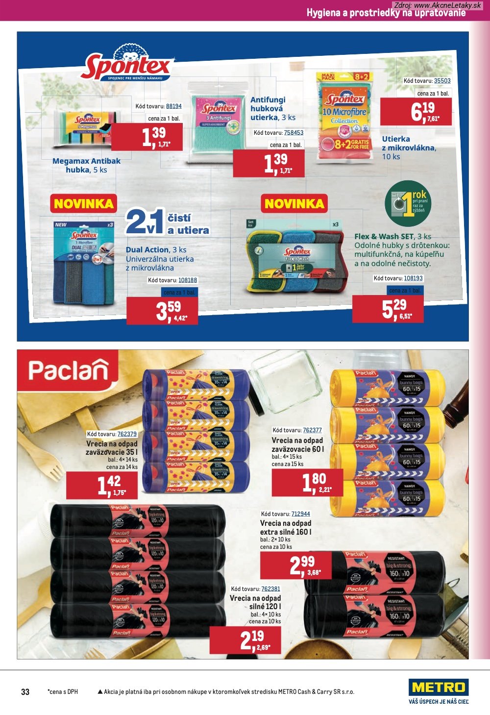Leták METRO - strana 33