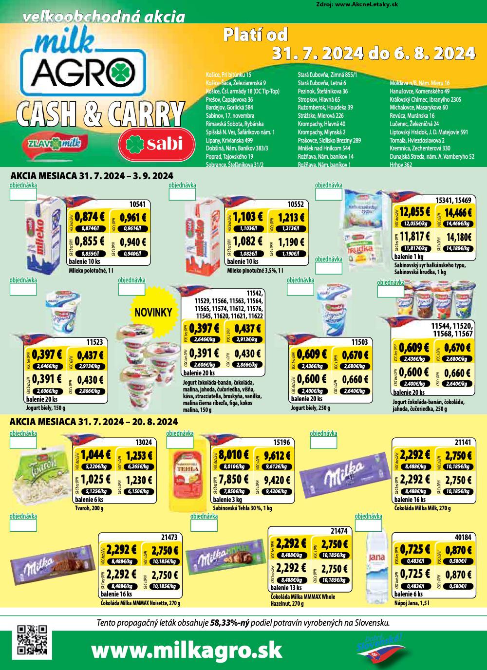 Letk Milk-Agro - strana 1