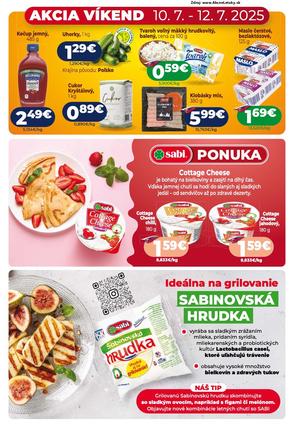 Leták Milk-Agro (2. 7. - 15. 7. 2025) - strana 3 z 16