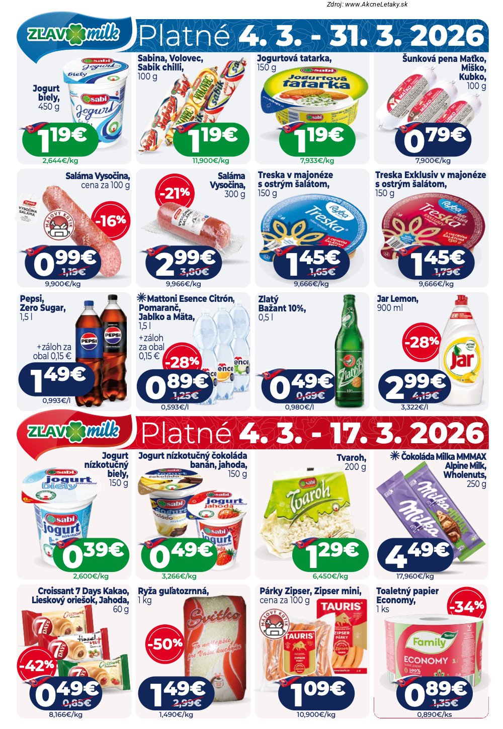 Leták Milk-Agro - strana 16