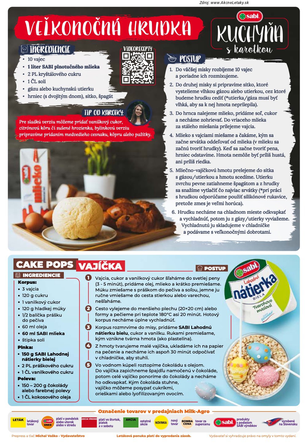 Leták Milk-Agro - strana 2