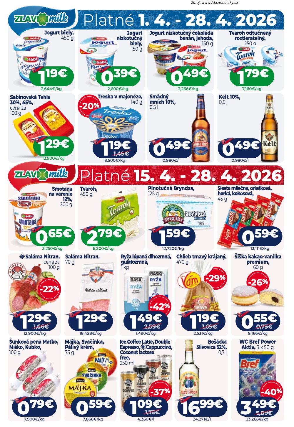 Leták Milk-Agro - strana 16